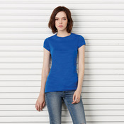 Baby rib short sleeve crew neck t-shirt