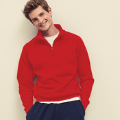 Classic 80/20 zip neck sweatshirt