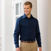 Long sleeve Tencel® fitted shirt