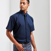 Short sleeve poplin shirt