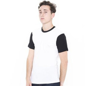 Polycotton short sleeve crew neck T