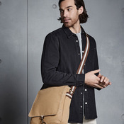 Vintage canvas messenger