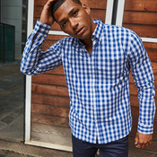 Checked cotton shirt