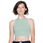 Cotton Spandex sleeveless crop top