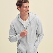 Premium 70/30 hooded sweatshirt jacket