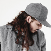 Melton wool snapback