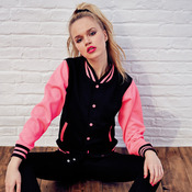 Electric varsity jacket