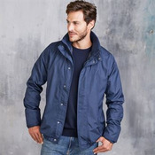 Fleece-lined blouson jacket