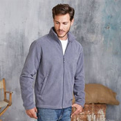 Zip-through microfleece jacket