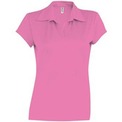 Ladies' short-sleeved polo shirt