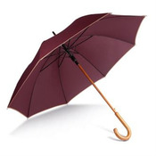 Auto open wooden umbrella