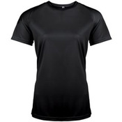 Ladies' short-sleeved sports T-shirt