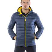 Urban snow bird hooded jacket