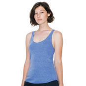 Women's triblend racerback tank