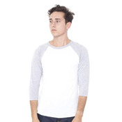 Polycotton ¾ sleeve raglan tee