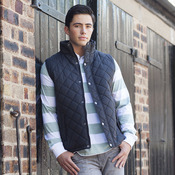 Diamond quilt gilet