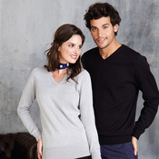 Ladies' V-neck jumper