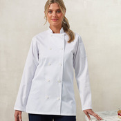 Women's long sleeve chef's jacket