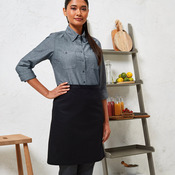 Cotton waist apron, organic and Fairtrade certified