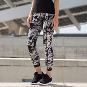 Women's reversible work-out leggings