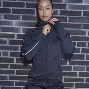 Women's hoodie with reflective tape