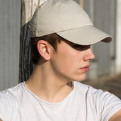 Arc stretch fit cap