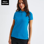 Women’s polycotton blend polo