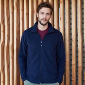 Full-zip microfleece jacket