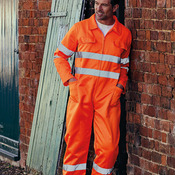 Hi-vis polycotton coverall (HV058)