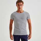 Men's Marinière coastal short sleeve tee